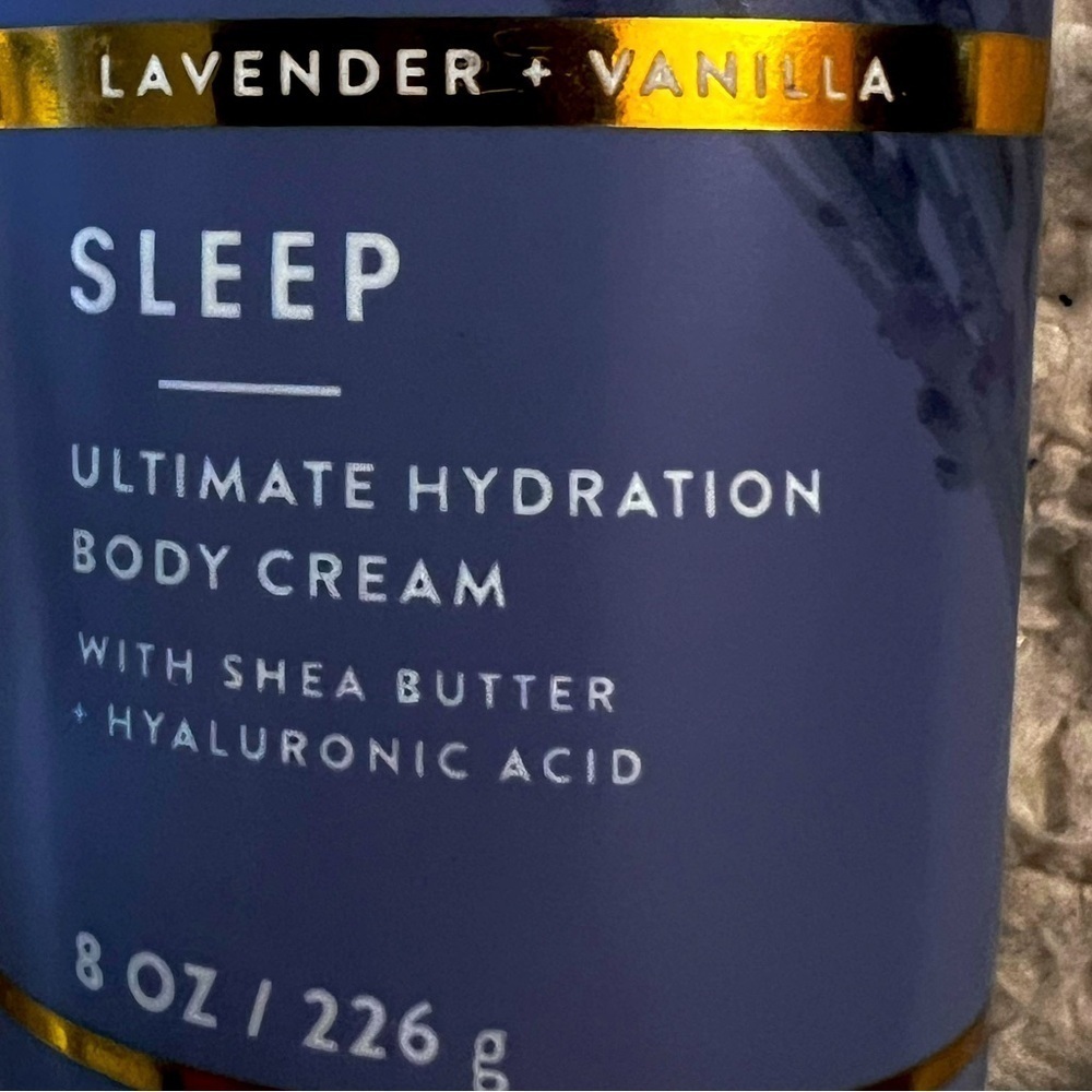 Bath Body Works Lavender Vanilla Aromatherapy Body Wash, Creme, & Sleep Oil Mist - Picture 8 of 13